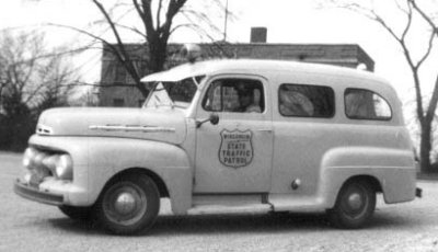 1951 Ford windowed panel truck